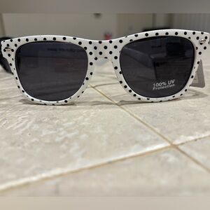 Polka Dot Sunglasses with UV Protection